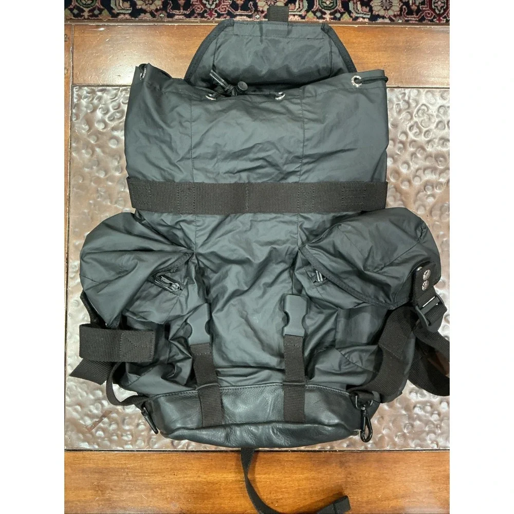 Y 3 Utility Backpack Logo Men Bag Yohji Yamamoto Adidas Collaboration, Black